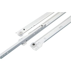 Pisla 550 steel/white drawer guide