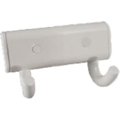 Pisla Jutta 2 part. white towel rack
