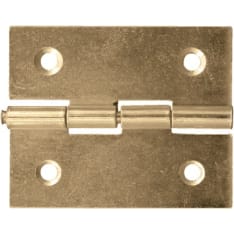 Pisla 816/50 x 40 mm brass 2 piece cabinet hinge
