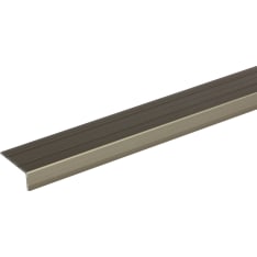 Pisla 24x10 mm aluminum step corner strip