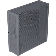 Pisla 250 x 250 x 80 mm outdoor grill 160 mm gray