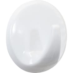Pisla 2102 white 2-piece clothes hook