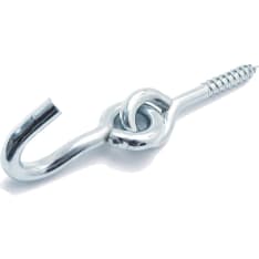 Pisla 10x100 mm galvanized steel 2 pcs hammock hook