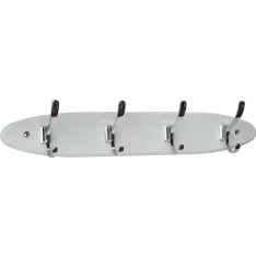 Pisla Siiri chrome 4-hook coat rack