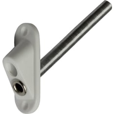 Attach the string guide to the louver
