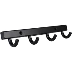 Pisla Onni 4-k satin black towel rack