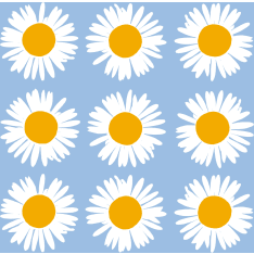 Marimekko Auringonkukka sininen 20 kpl lautasliina