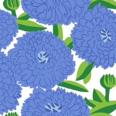 Marimekko Primavera blue 20 napkins