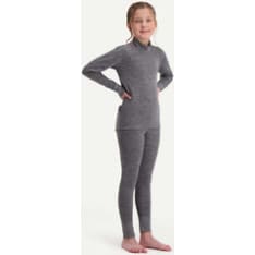 Svala Merino Extra Warm -lasten kerrasto harmaa