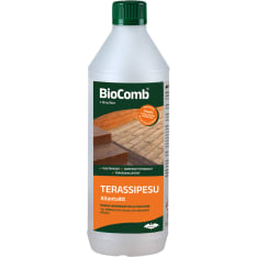 BioComb terrace cleaning