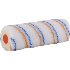 Blinding blue-orange striped roller