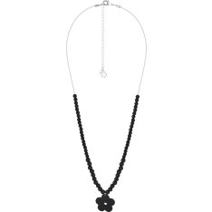 The hand-dyed Lemmikki pendant is made of wooden beads and cut-to-shape metal. Chain 73–81 cm, pendant 3.5 cm. Handmade in ...