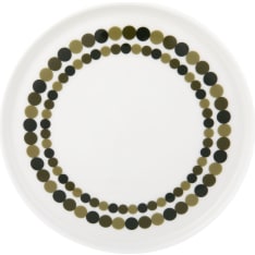 Aarikka Nuppu Green 17,5 cm bread plate