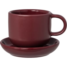 Aarikka Espresso setti viininpunainen