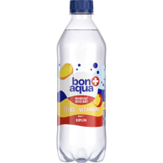 Bonaqua + Hehkuvat Hedelmät 0,5 l hiilihapollinen juoma