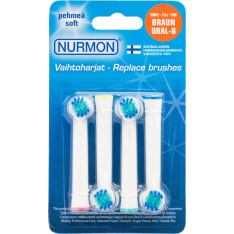 Nurmo's 4 replacement brushes