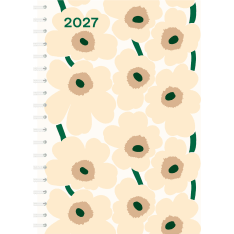 Marimekko 2027 Pocket Diary 13 x 9.5 cm Unikko