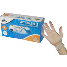Aino 100 kpl vinyylikäsineet