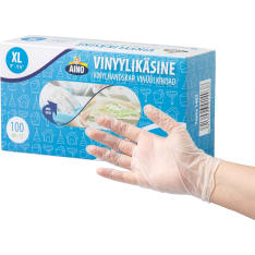 Aino 100 kpl vinyylikäsineet