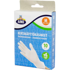 Aino 10 kpl lateksikäsine