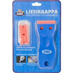 Aino liesiraappa + vaihtoterät 5 kpl