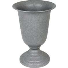 Valley 24x.33,5cm metallic grey pot