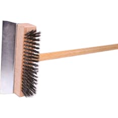 The skill is a wide grate brush with a cap