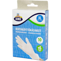Aino 10 kpl lateksikäsine