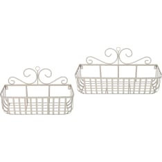 Valley metal flower holder for wall