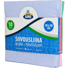 Aino 10 kpl siivousliina