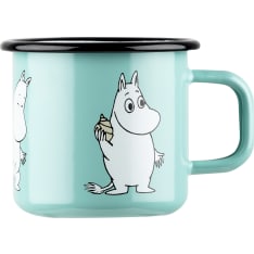 Muurla Moomin Retro 3.7dl mint enamel mug