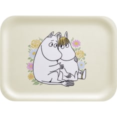 Muurla Moomin tray Flowers 27x20cm