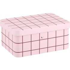 Muurla chequered & striped 17.5cm x 13cm tea set