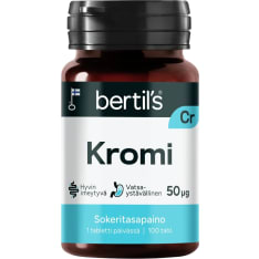 Bertil's Chrome 100 tabl. dietary supplement
