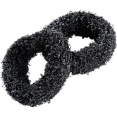 Cailap Terry scrunchie brown 2 pcs