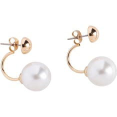 Cailap earrings with pearl earring