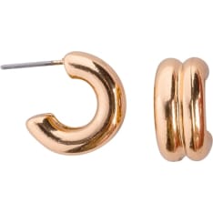 Cailap thick small rings earrings
