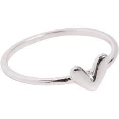 Cailap Heart decoration silver ring