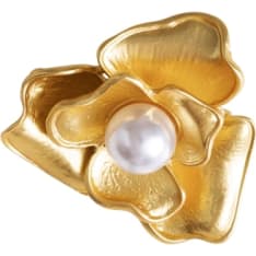 Cailap Flower brooch with pearl decoration