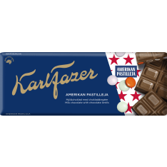 Karl Fazer American lentils chocolate tablet 180 g