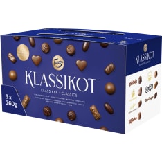 Fazer Klassikot suklaakonvehtirasia 3x260g
