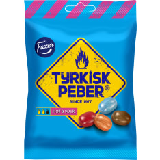 Fazer Turkish Pepper Hot & Sour 150 g karkipussi