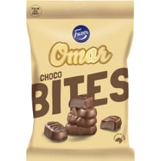 Fazer Omar Choco Bites candy bag 94g