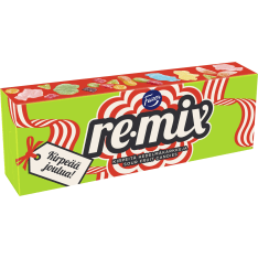 Fazer Remix Kirpeää joulua karkkirasia 450g