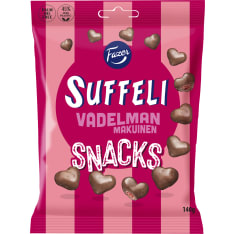 Fazer Suffeli Snacks Raspberry candy bag 140g