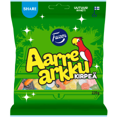 Fazer Aarrearkku Kirpeä candy bag 220g