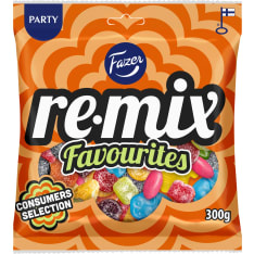 Fazer Remix Favourites candy bag 300g