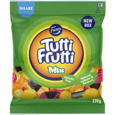 Fazer Tutti Frutti Mix candy bag 220g