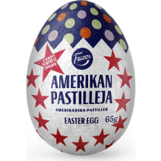 Fazer Amerikan Pastilleja 65 g suklaamuna