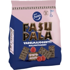 Fazer Fasupala Raspberry yoghurt wafer biscuit 175g